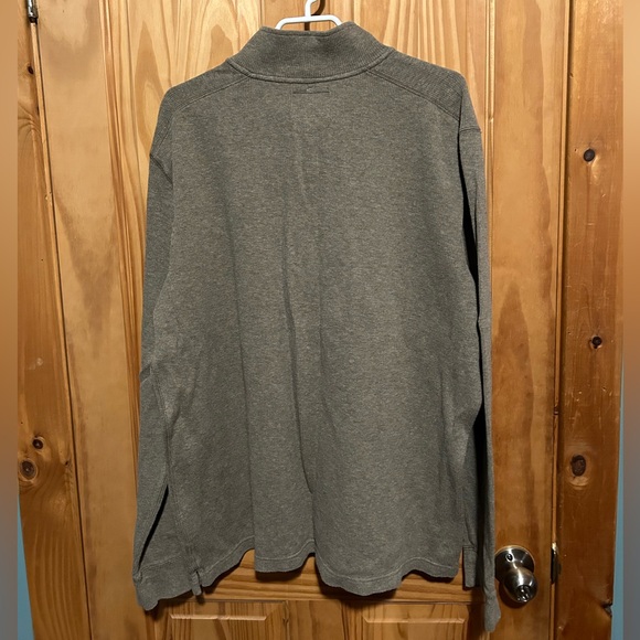 Roots Vintage Grey Quarter Zip Sweater Men’s XXL - Picture 6 of 6